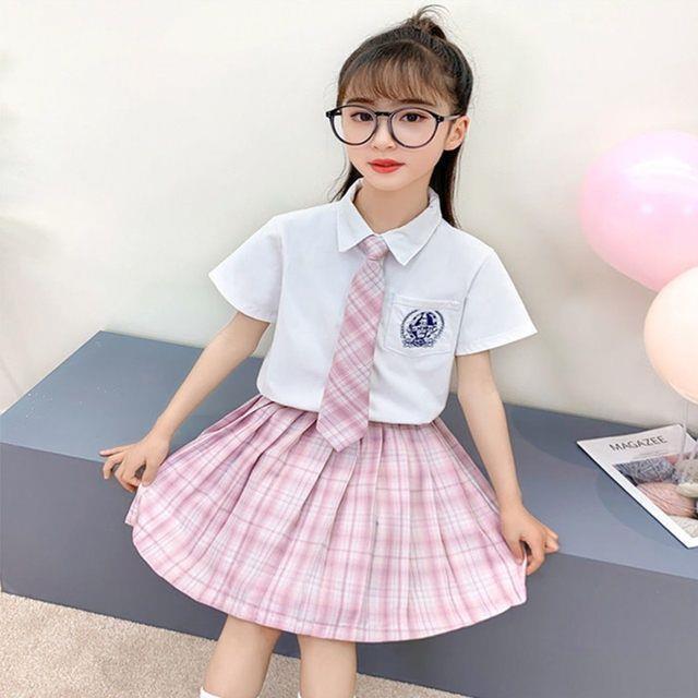 ready-nai-optimal-we-iform-authen-rl-suit-a-l-set-of-short-se-ild-pupil-s-pleated