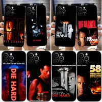 {L electronic shell} Die Hard ภาพยนตร์เคสโทรศัพท์ Fundas สำหรับ Iphone 14 Pro Max 13 Mini 11 12 Xr X Xs 6 6S 7 8 Plus กันกระแทกฝาหลัง