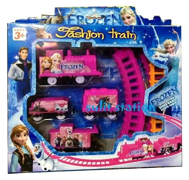 FROZEN ELSA ANNA ELECTRIC ELECTRONIC BATTERY OPERATED TRAINS with