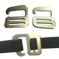 Zinc Alloy Hook Webbing Hardware Backpack Strap Buckle Quick Release Strap Clip Bag Accessories