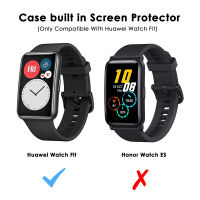 (ร้อน) เคสสำหรับ Watch Fit Cover Plated Accessories TPU Bumper All-Around Screen Protector And Bling Case For Watch Fit