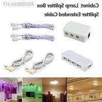 ✷∋♚ 200cm 2pin 4pin Extendable Cables Splitter Box for Single Color / RGB LED Under Cabinet Lighting Kitchen Counter Furniture Lamp