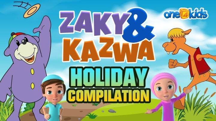 ONE 4 KIDS Tv ZAKY and KAZWA Learn Arabic Cartoons | Lazada PH