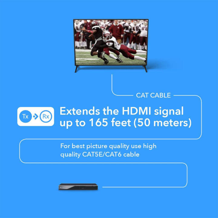 orei-hdmi-over-ethernet-extender-over-cat5-cat6-with-ir-upto-164-feet-loop-out-full-1080p-60hz-pover-over-cable-full-hd-signal-distribution-hdmi-extender