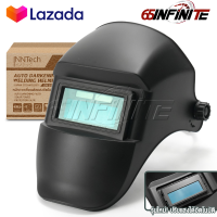 InnTech หน้ากากเชื่อม ปรับแสงอัตโนมัติ หมวกเชื่อม แบบสวม Welding Helmet Auto Darkening พับขึ้น-ลงได้ 180 องศา รุ่น BW-691