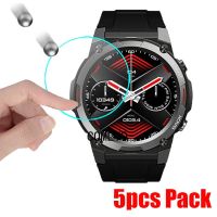 5pcs pack for Zeblaze Vibe 7 pro Tempered Glass Smart watch Glass Screen Protector 9H 2.5D Film Cables