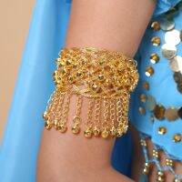 [COD] New belly dance bell arm ring bracelet special offer performance practice with