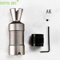 Jinming AK upgrade material fire cap muffler 14mm reverse teeth Jinming11 Renxiang AK47 water bullet refitting parts MI97