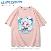 ❈❂ York Hewlett Light and night of love joint sanrio cinnamon cartoon dog qi SiLi Xiao Yi bathygenic cotton T-shirt short-sleeved summer