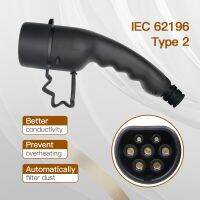 กล่องที่ชาร์จแบตในรถติดผนัง16A 3.6KW แบบ2ช่อง IEC 62196-2 EV แบบ J1772แบบพกพา1ช่องปรับได้สำหรับยานพาหนะไฟฟ้า