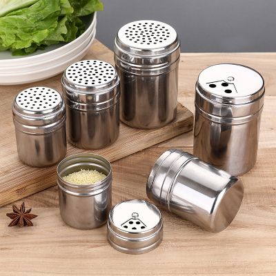 hotx【DT】 Barbecue Spice Jars Shaker Pepper Bottle Flour Sieve Condiments Accessories