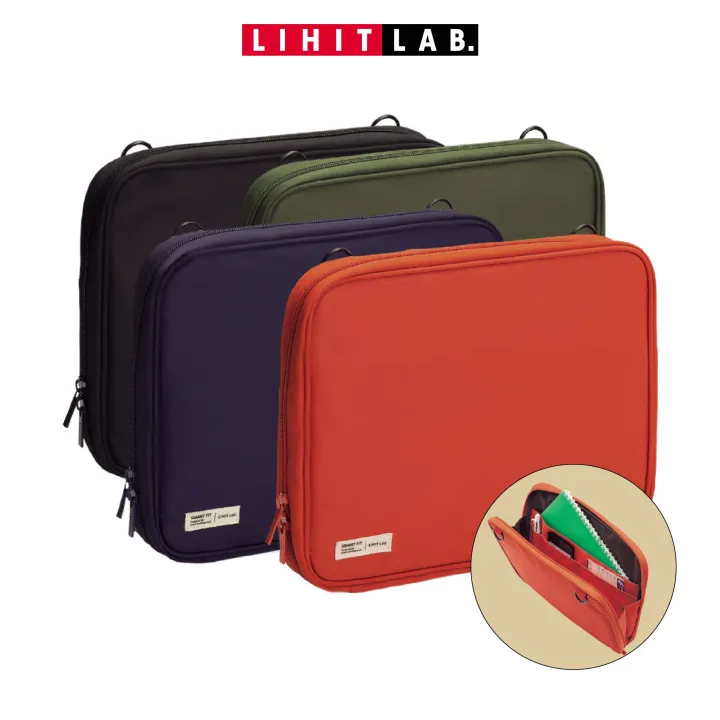 【LIHIT LAB】 Smart Fit Clutch Bag (A5) A7586 Lazada