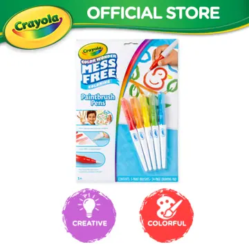 Crayola Color Wonder Mess Free Paintbrush Pens & Paper, 2 Sets