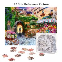 The Flower Market Wooden Jigsaw Puzzle 500 Pieces Educational Toy Painting Art Decor Decompression toys 500pcs