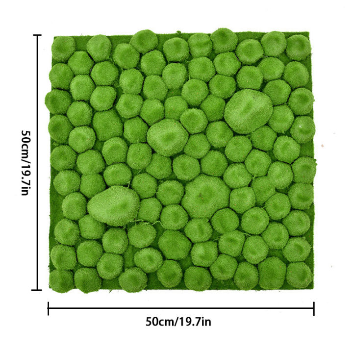 p5u7ม้วนสนามหญ้าใหม่50-100ซมพืชพรมมอสปลอมพรมติดผนังสนามหญ้าดอกเห็ดสวนภูมิทัศน์ตกแต่งงานแต่งงานเทศกาล