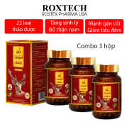 Combo 3 hộp Tăng cường sinh lý nam Bổ Thận Nam giúp bổ thận tráng dương