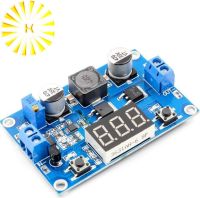 ◐♠ 1PCS DC DC-DC 3 35V to 3.5 35V LTC1871 Booster step up Step-up module Converter Regulated Power Supply VoltMeter Connector