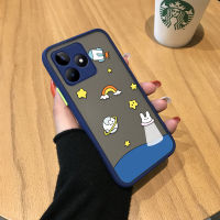 GGK N53 Realme C53 Realme Narzo สำหรับเด็ก,เคสมีน้ำค้างแข็งโปร่งใสแข็งเคสใส่โทรศัพท์เด็กชายเด็กหญิงกันกระแทกแบบเต็มฝาหลังเคสป้องกันกล้อง