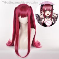 【hot】┅✴  Anime Up Querida Perucas Rizu Kyun Kitagawa Vermelho Diabo Peruca Cabelo Sintético Traje de Acessórios