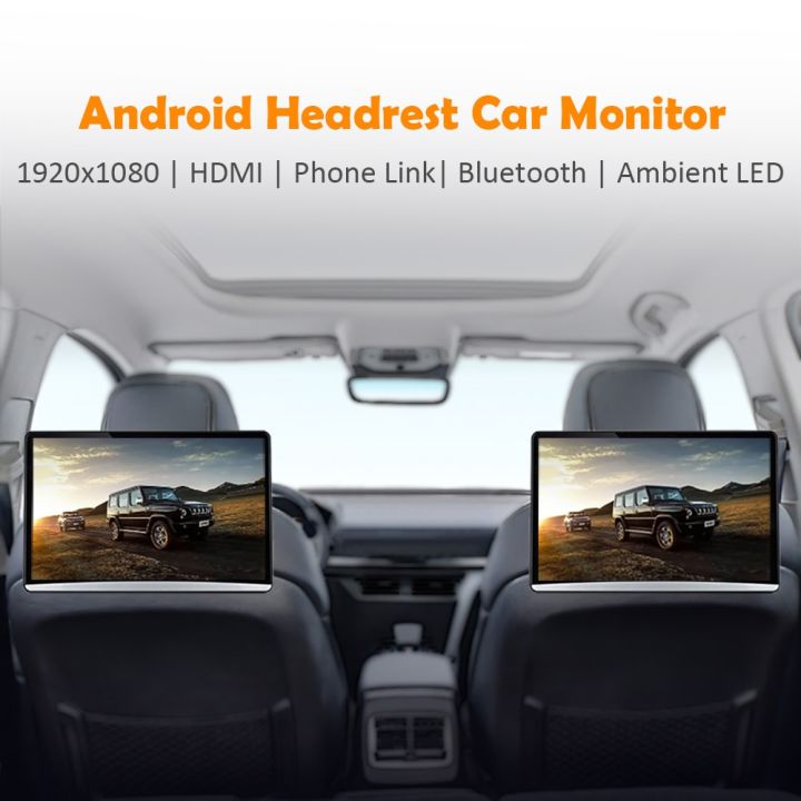 Android Screen Headrest Car Monitor Universal Digital Panel TV Headrest