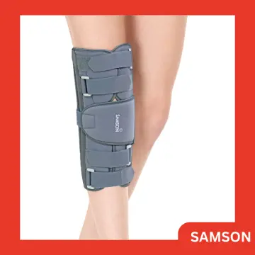 Hinged Knee Brace ROM Adjustable Post Op Knee Support Orthosis Immobilizer