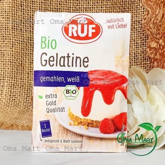 Bột gelatine hữu cơ ruf 9g - ảnh sản phẩm 2