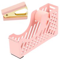 Stationary Set Accesorios Para Escritorio Desktop Tape Dispenser Stapler Remover Unique Office Supplies Rubber Kit Staplers Punches