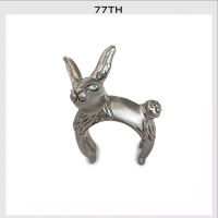 77th Rabbit silver แหวนกระต่ายสีเงิน