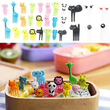 Food Picks for Kids, 50PCS Kids Food Picks, Animal Toddler Food Picks,  Reusable Kids Lunch Accessories for Bento Box, Cute Kids Toothpicks For  Lunch