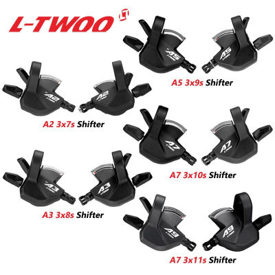 LTWOO ชุดมือเกียร์จักรยาน 3X7S 3X8S 3X9S 3X10S 3X11S MTB Shifter Windows Trigger Set รองรับชุดตีนผี SHIMANO