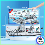 Bộ đồ chơi lắp ráp Lego Tàu Chiến Hạm TC1560 Chi Tiết