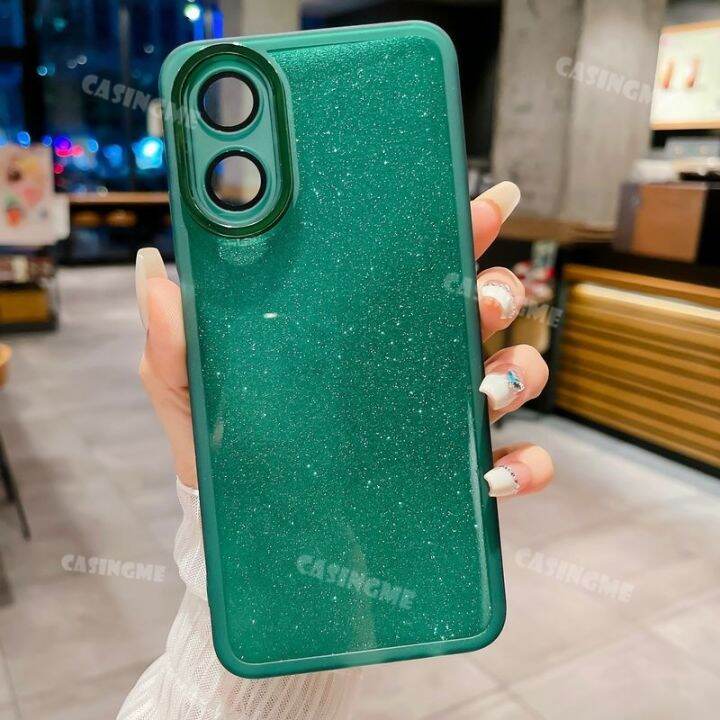 a38-oppo-เคสเงาวับบลิงหรูหรา2023-4g-สำหรับ-a38-oppo-38a-38-oppoa38-2023-4g-5g-2023ซิลิโคนนิ่มเคสโทรศัพท์โปร่งใสป้องกันเลนส์กล้องฝาหลังกันกระแทก