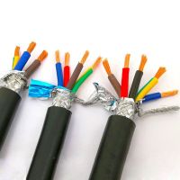 National standard copper core wire RVVP2 core 3 core 4 core X0.5 0.75 1.0 1.5 square control shielded cable