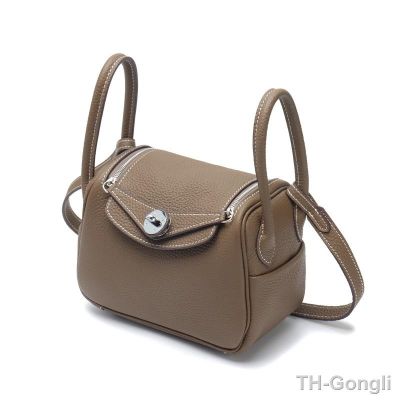 【hot】♀  20cm Buckle Ladies Handbag Luxury Brand Designer Shoulder Leather Crossbody Fashion