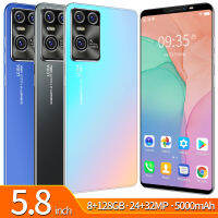 New Cellphone S10Pro 5.8 Inch Full Screen 8MB RAM 128GB ROM Android Cheap Mobilephone Smartphone Celulares