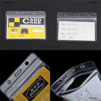 xiamei 10ชิ้น/เซ็ต ID Badge Card 98x80mm ผู้ถือกระเป๋าพลาสติกล้างกระเป๋า HOT SALE