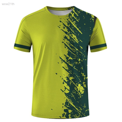 2023 New Round Neck T-shirt, Short Sleeved, Printed with 3d Badminton Print, Loose Fitting, Harajuku Style, Suitable for Both Men And Women Unisex