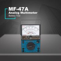 MF-47A มัลติมิเตอร์อนาล็อก DC/AC Current Meter ทดสอบทดสอบ