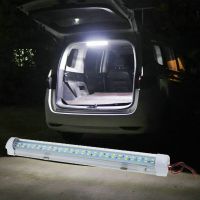 【CC】 72LED 12-80V Car Reading Night Strip Interior Ceiling Lamp with On/Off for Van Lorry Truck Camper Boat