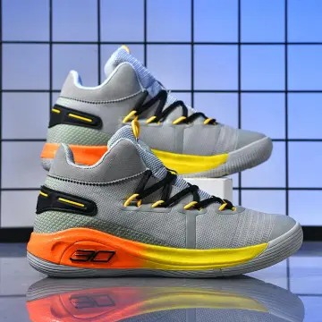 Stephen curry shoes store 4 men orange