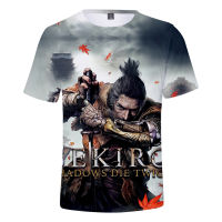 3D Troye Sekiro Shadow Die สองครั้งพิมพ์เสื้อยืดผู้ชายผู้หญิงสบายๆ Harajuku Tshirt T เสื้อขายร้อนแขนสั้น T เสื้อ Tops