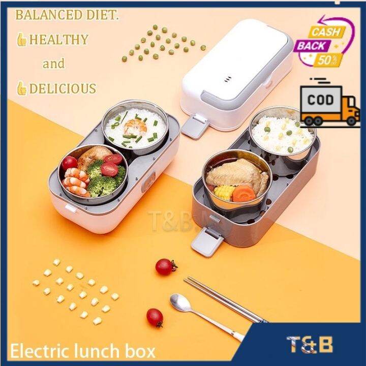 Electric lunch box 🇲🇾 Malaysia 3Pin Plug Portable Electric Lunch Box