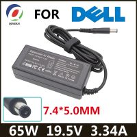 19.5V 3.34A 65W 7.4*5.0Mm อะแดปเตอร์เอซีแล็ปท๊อปที่ชาร์จสำหรับ Dell E5250ละติจูด E5440 E5450 E5540 E5550 E6420 E6430 E6440 Yuebian HA65NM130