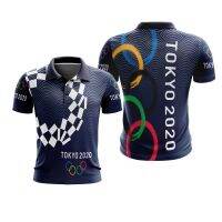 Tokyo Japan 2023 2023 Badminton Olympics Polo Shirt Badminton 01 Full Print Custom