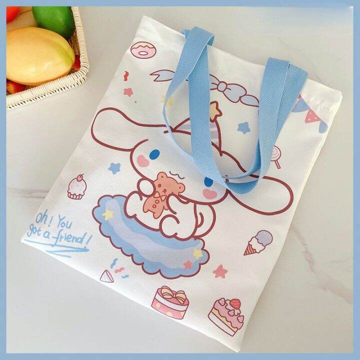 kawaii-cinnamoroll-canvas-bag-cartoon-portable-large-capacity-tote-bag-student-book-portable-storage-bag-shoulder-cute