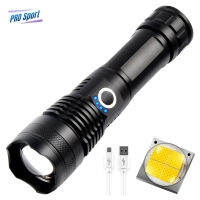 ไฟฉาย Led P50 X71มืออาชีพชาร์จยูเอสบีลูเมนได้3000กล้องส่องทางไกลซูมแข็งแรงไฟฉายฉุกเฉินกลางแจ้ง