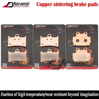 Copper Sintering Front Rear Brake Pads For YAMAHA FZR 400 RR TZR 250 SP R RS SPR 3MA 3XV FZS 600 Fazer 1998-2003