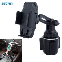 ESCAM Car Cup Mount ที่วางโทรศัพท์หมุนได้ 360 องศา Cup Holder Phone Mount คลิปหนีบโทรศัพท์ ที่วางแท็บเล็ต