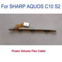 ต้นฉบับที่ดีสําหรับ SHARP AQUOS C10 S2 ปุ่มปรับระดับเสียง Flex Cable การเปลี่ยนชิ้นส่วนมือถือ