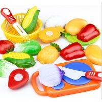 Children Play House Toy Cut Fruit Plastic Vegetables Kitchen Baby Classic Kids Toys Pretend Playset Educational Toys